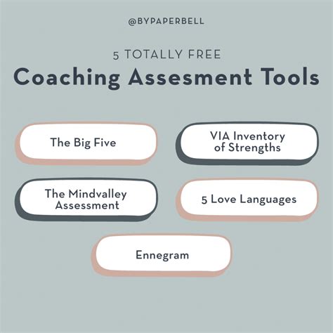 free life coaching assessment tools.